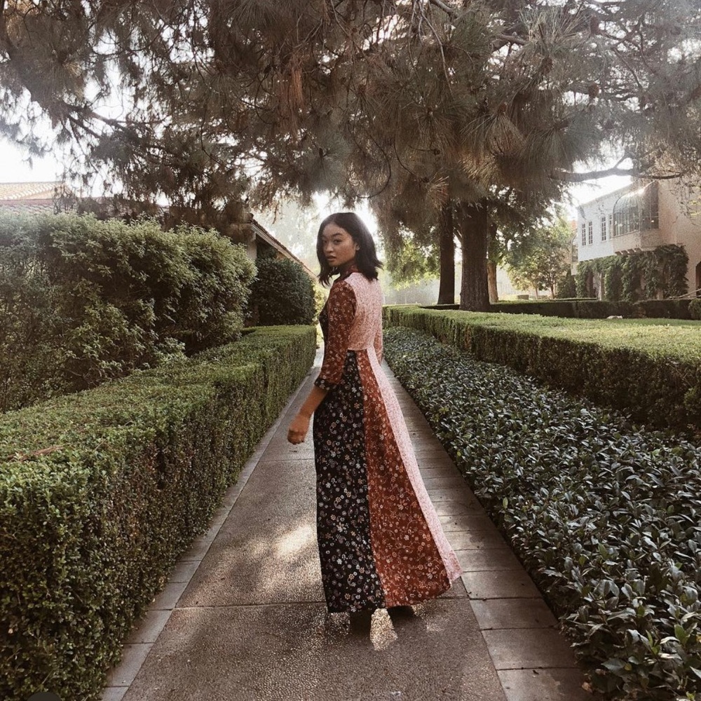 Long Floral Dress